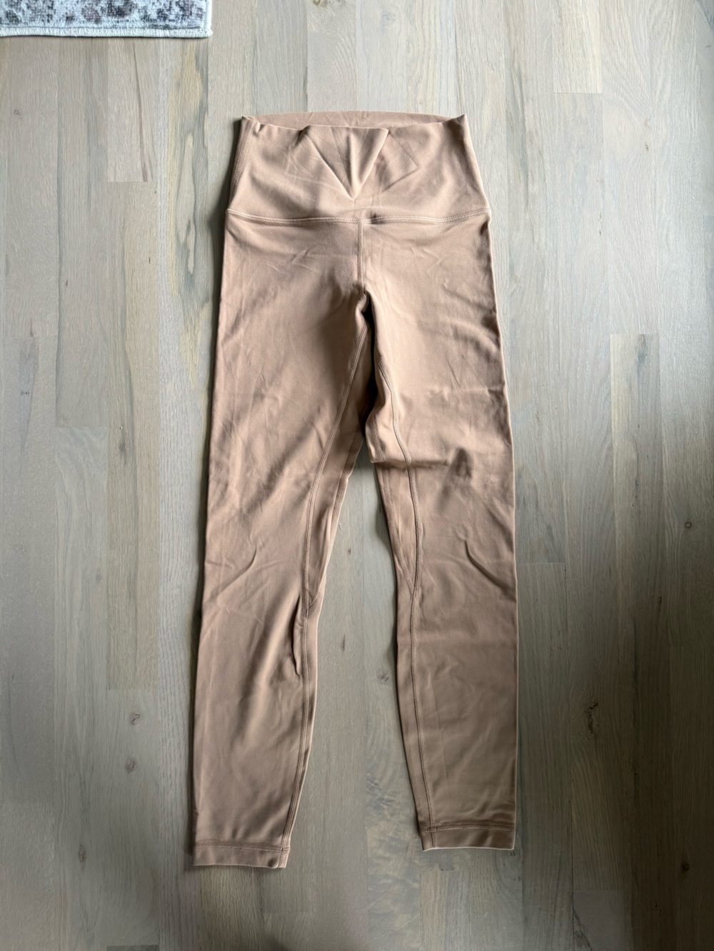 lululemon athletica align 25 inch tan leggings